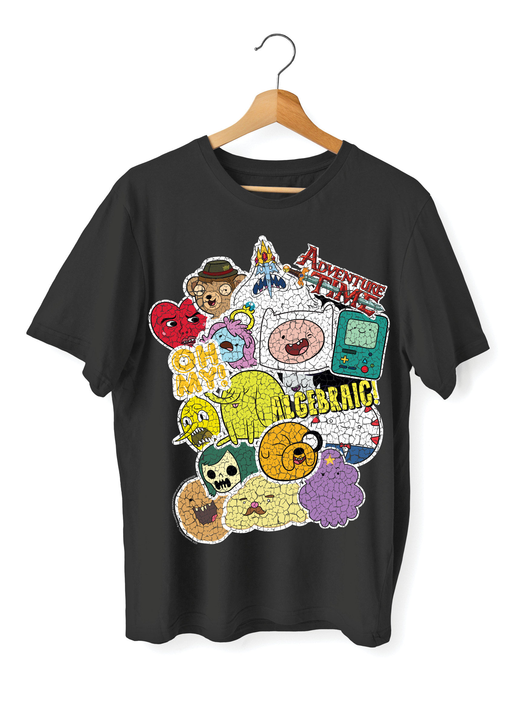 SWAG UNISEX OVERSIZE T-SHIRT - ADVENTURE TIME STACK