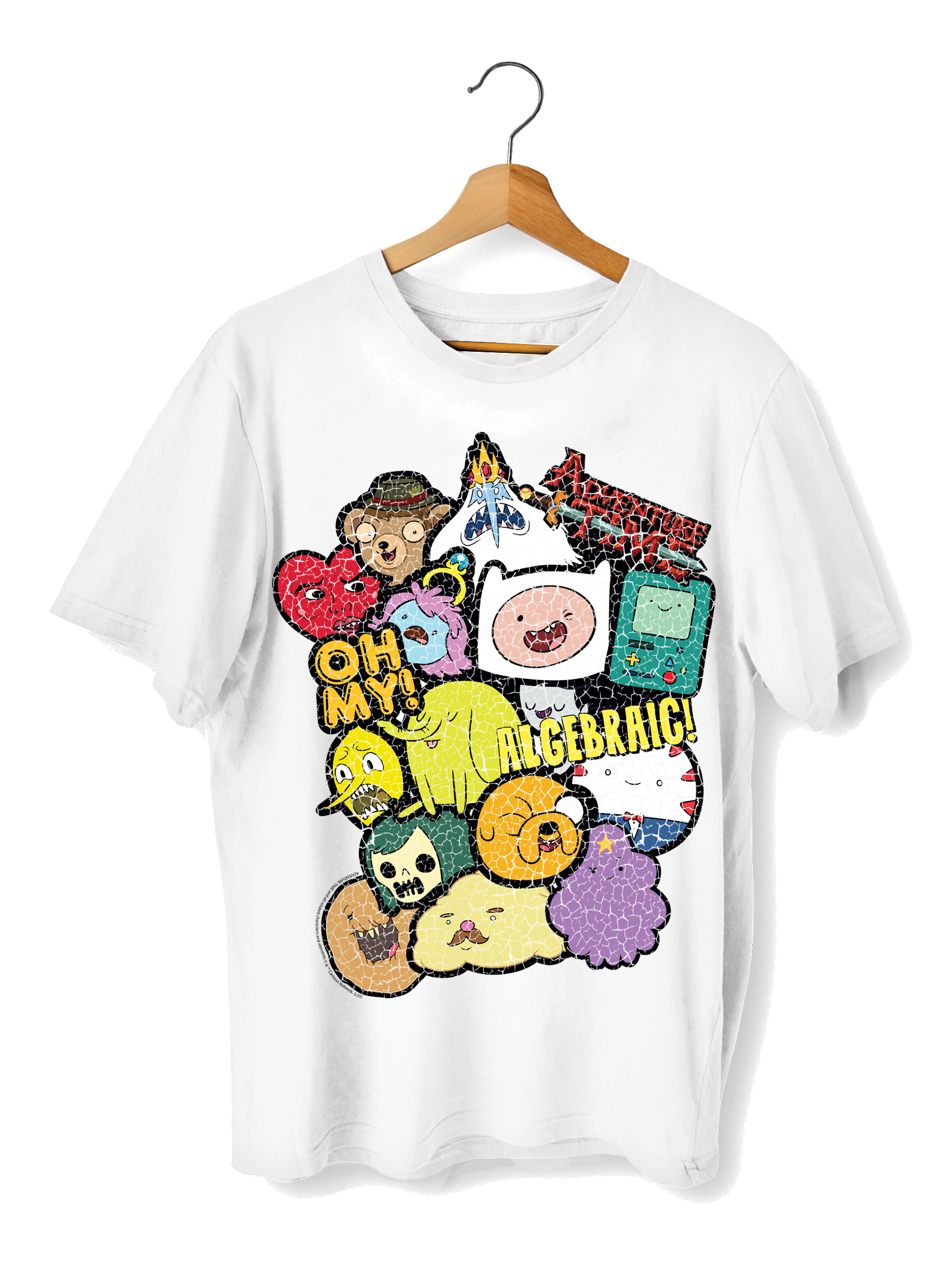 SWAG UNISEX OVERSIZE T-SHIRT - ADVENTURE TIME STACK