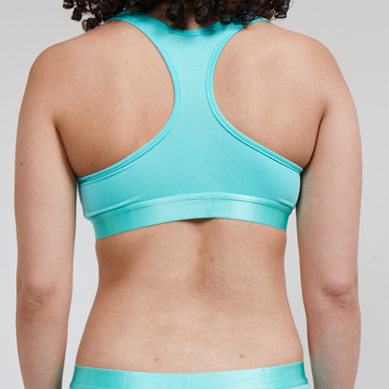 Aqua Seafoam Unbasic Crop Top