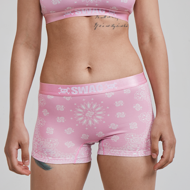 Pink Bandana Boy Short