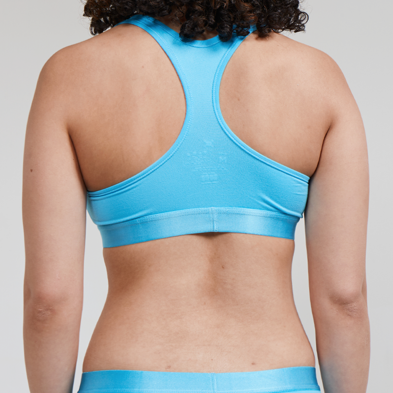 Sky Blue Unbasic Crop Top