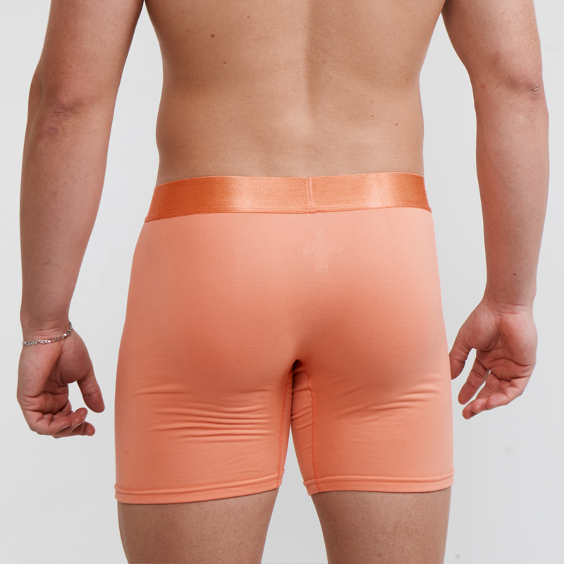 SWAG MENS UNBASICS BOXER - DEEP CORAL
