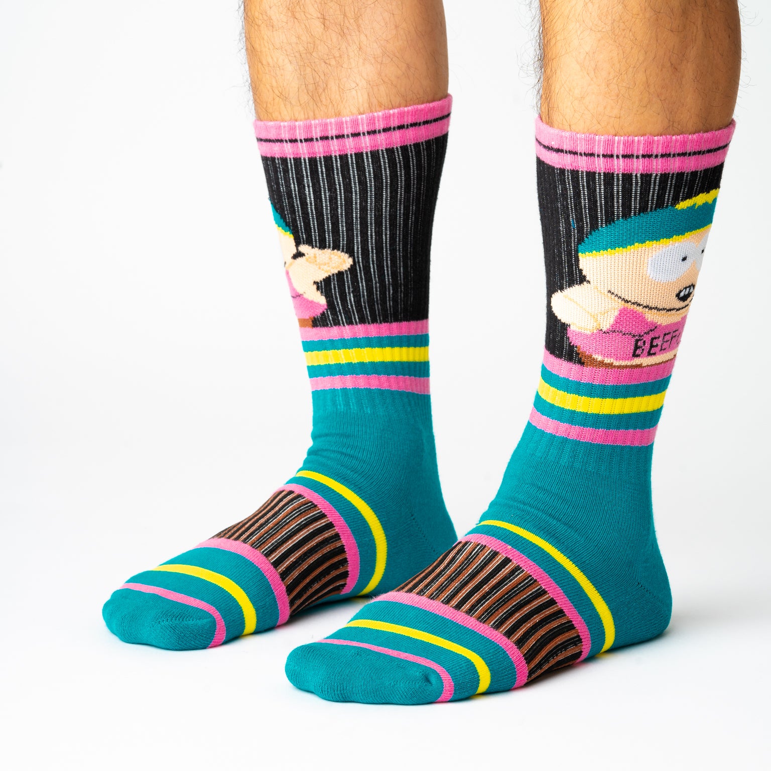 SWAG SOUTH PARK SPORTS SOCKS - BEEFCAKE CARTMAN