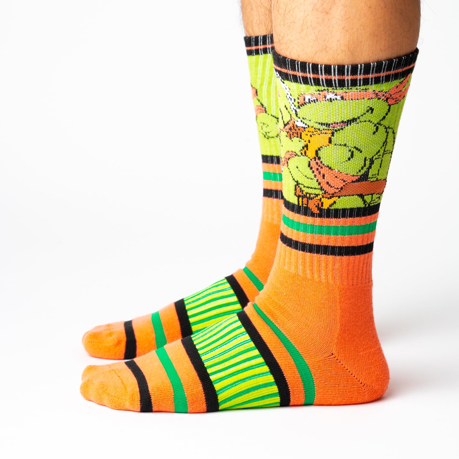 SWAG TMNT PREMIUM SPORTS SOCKS - MICHELANGELO