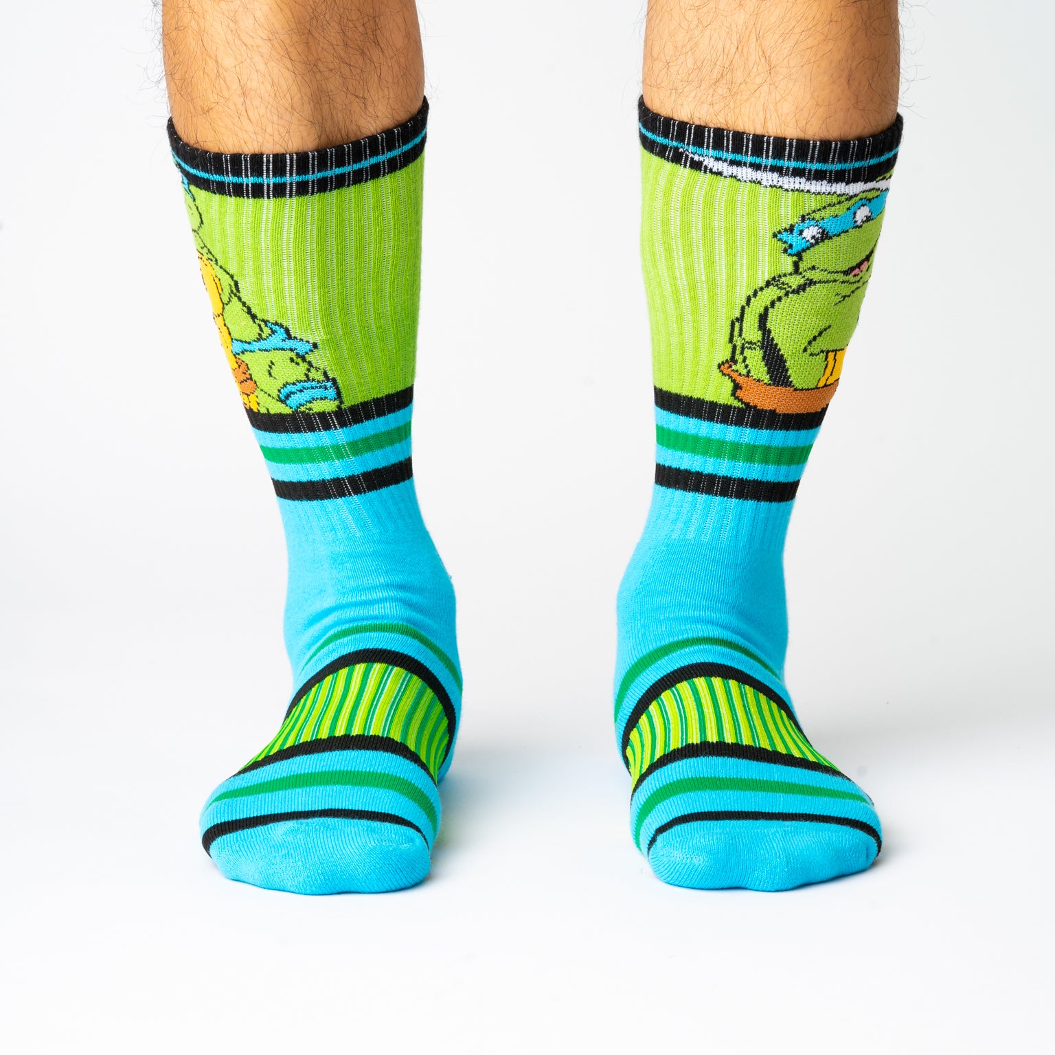 SWAG TMNT PREMIUM SPORTS SOCKS - LEONARDO
