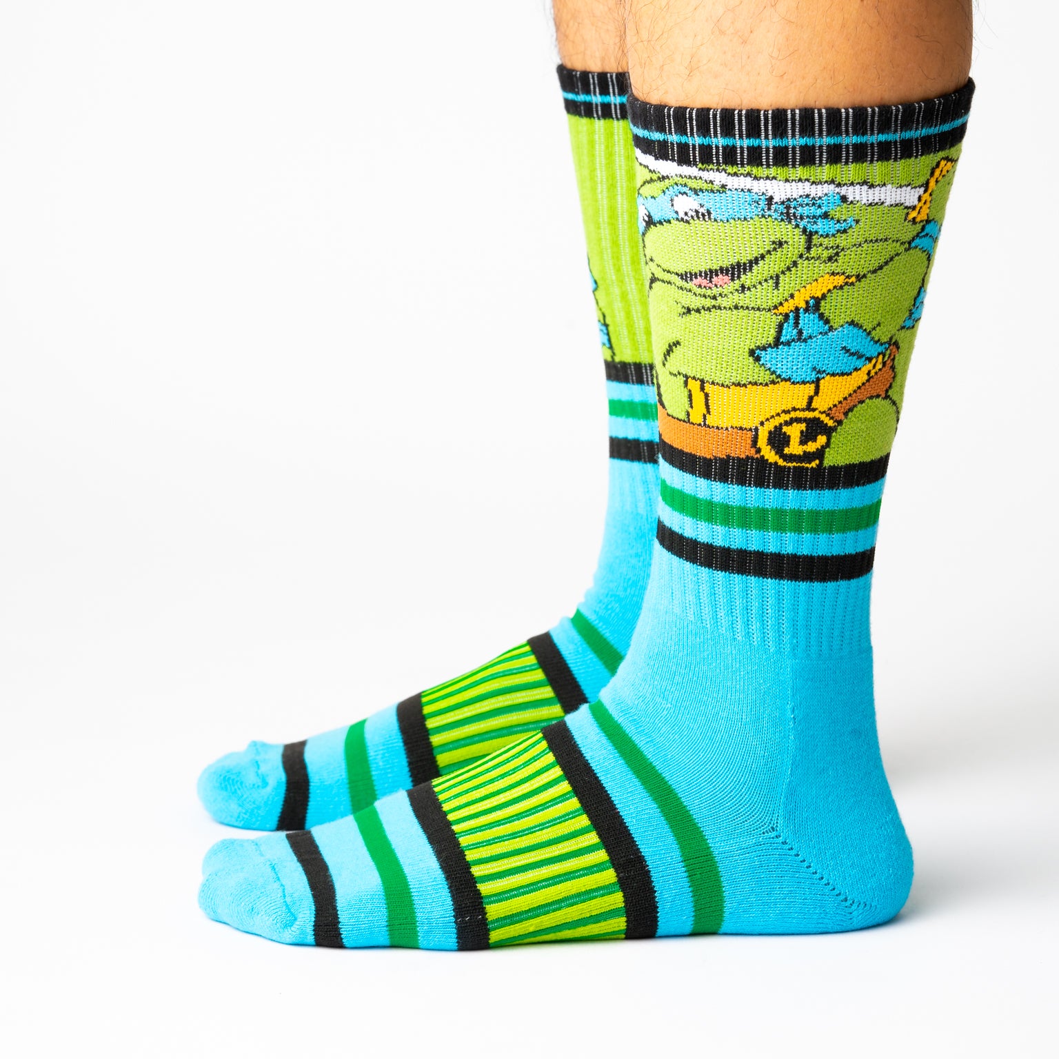 SWAG TMNT PREMIUM SPORTS SOCKS - LEONARDO