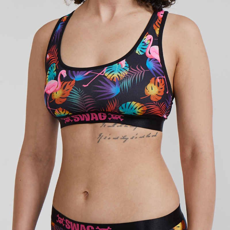 Flaminglow Crop Top