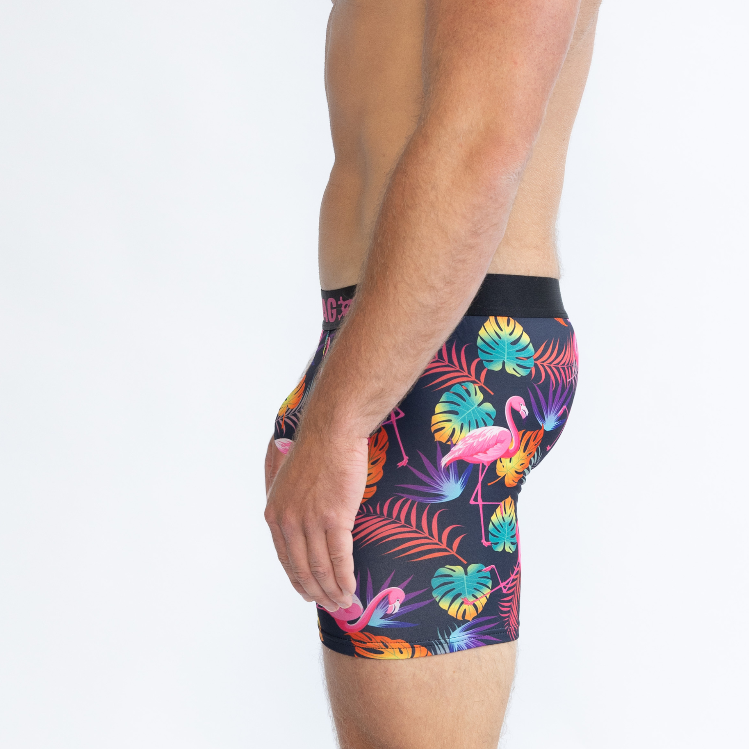SWAG FLAMINGO BOXERS - NEON GLOW