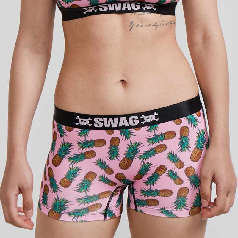 SWAG WOMEN'S FINEAPPLES BOY SHORT