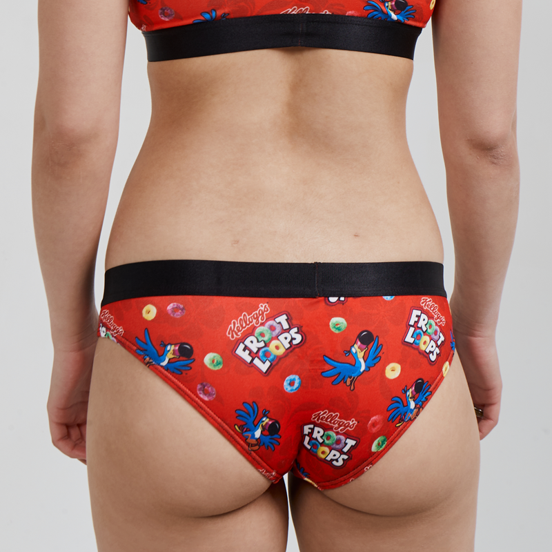 SWAG WOMEN'S KELLOGGS BIKINI BRIEF - FROOT LOOPS
