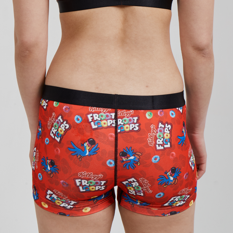 SWAG WOMEN'S KELLOGGS BOY SHORT - FROOT LOOPS