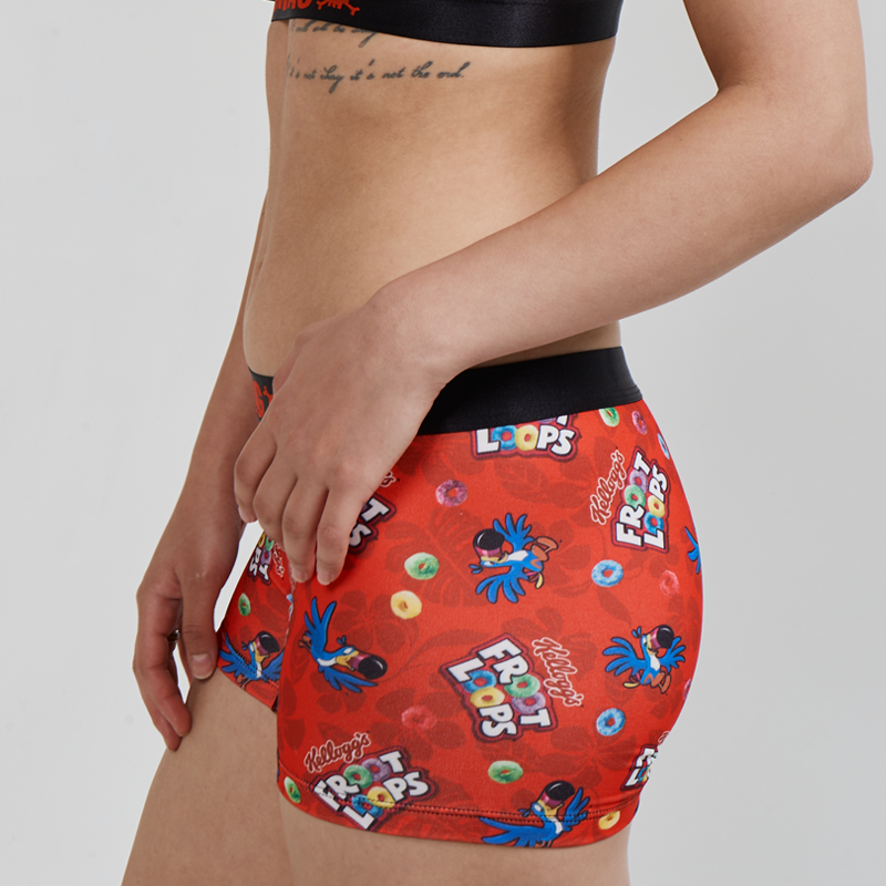 SWAG WOMEN'S KELLOGGS BOY SHORT - FROOT LOOPS