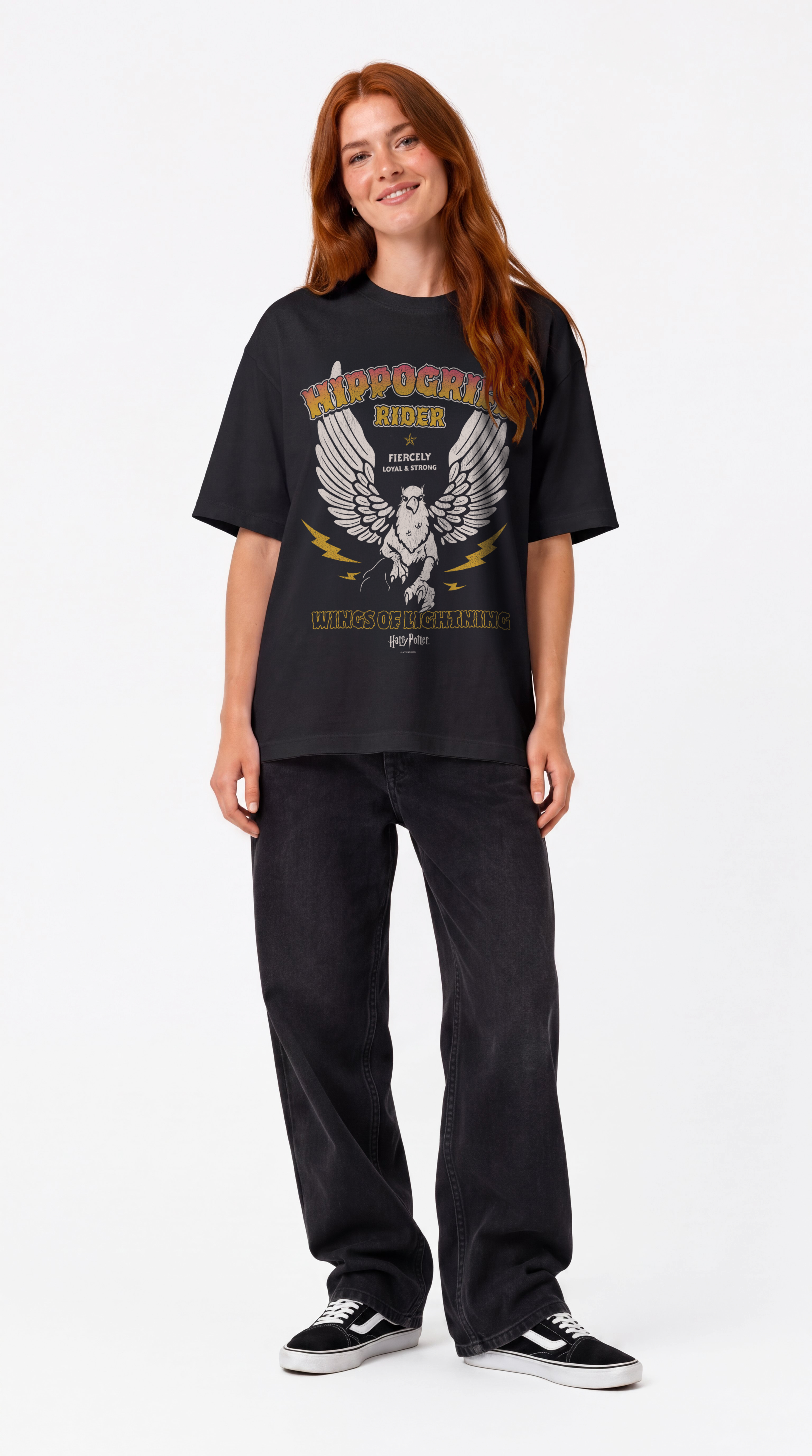 Hippogriff Rider Oversized T-Shirt