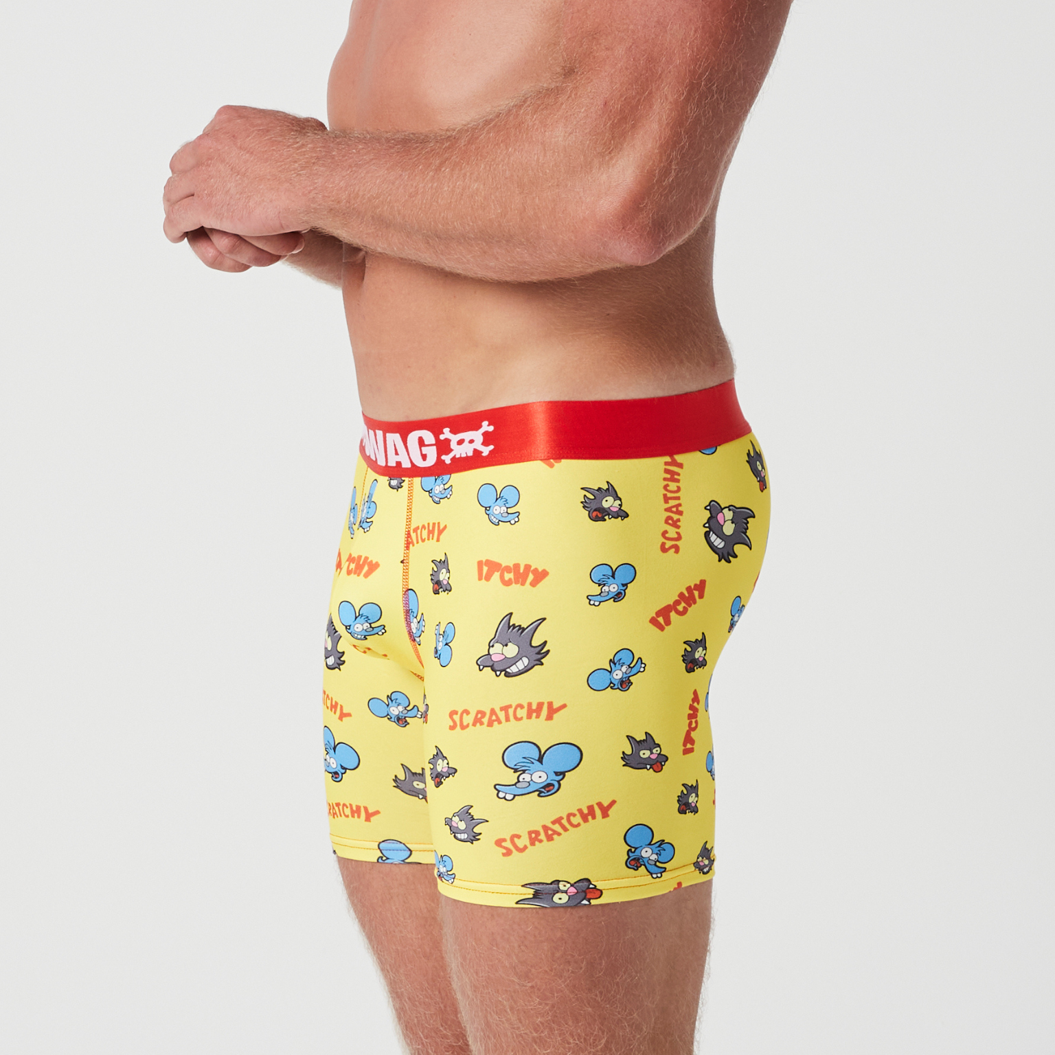 SWAG SIMPSONS BOXERS - ITCHY & SCRATCHY