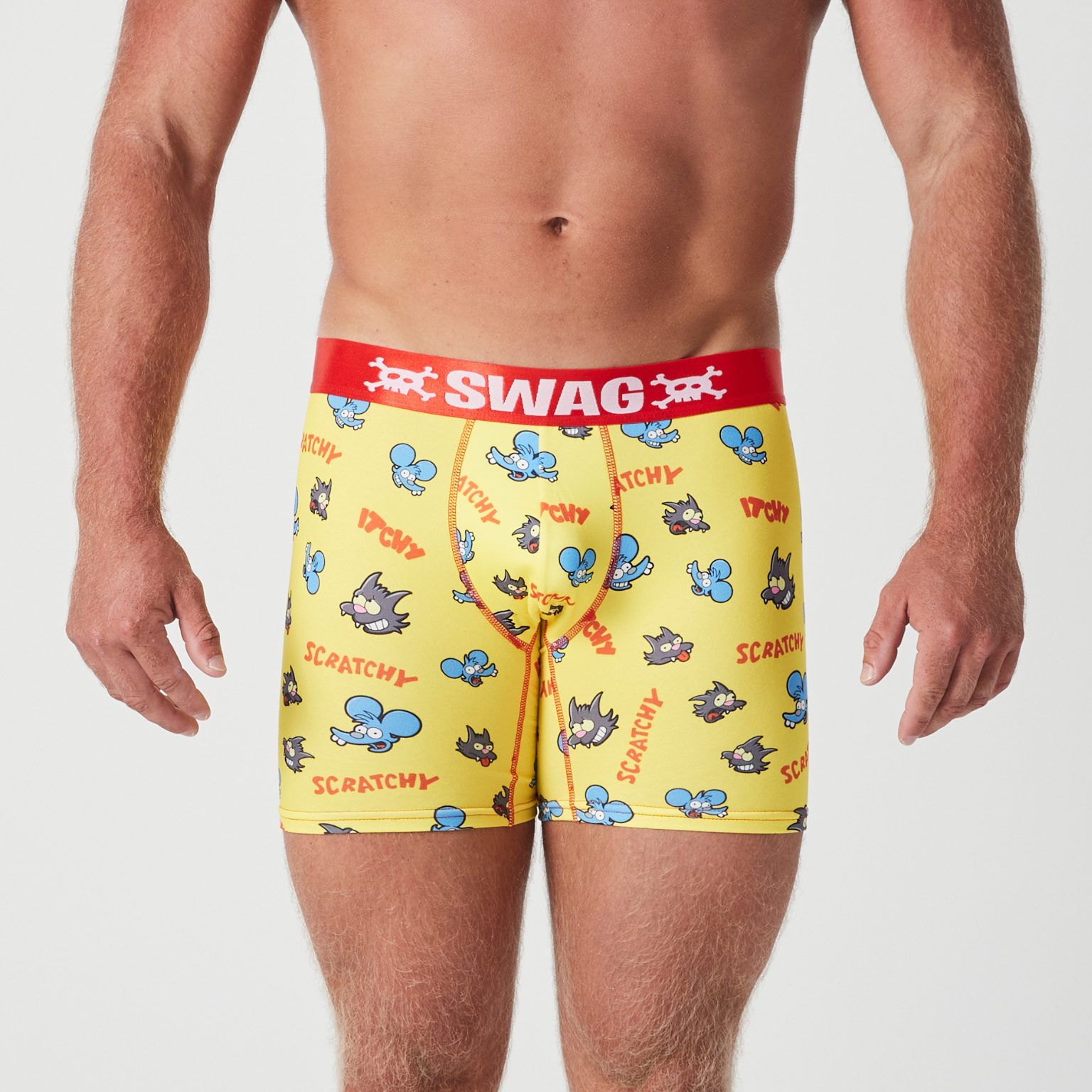 SWAG SIMPSONS BOXERS - ITCHY & SCRATCHY