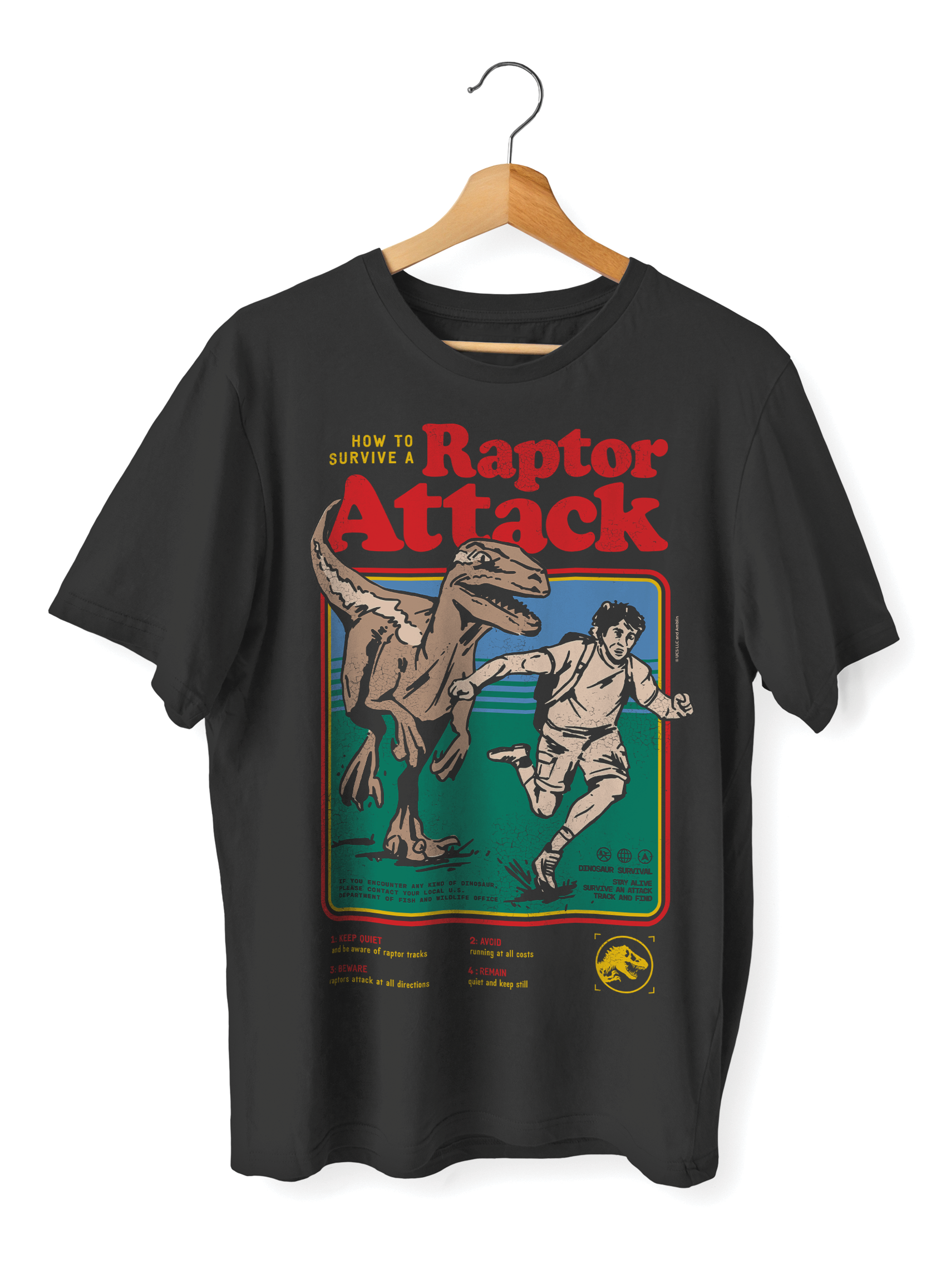 Raptor Attack Oversized Unisex T-Shirt