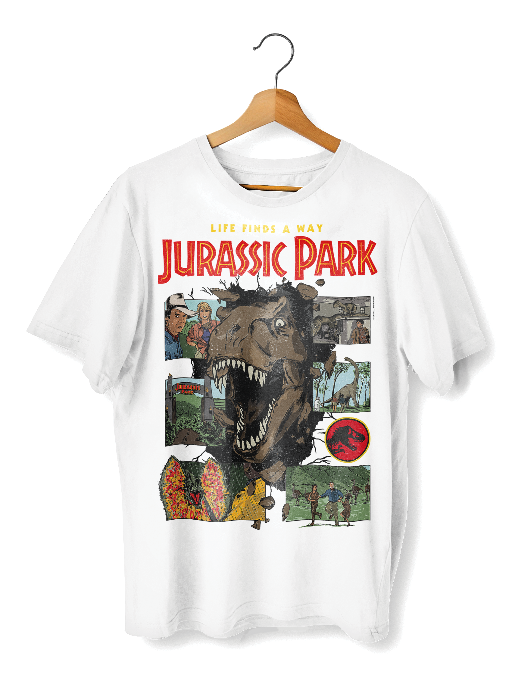 Comic Strip Oversized Unisex T-Shirt