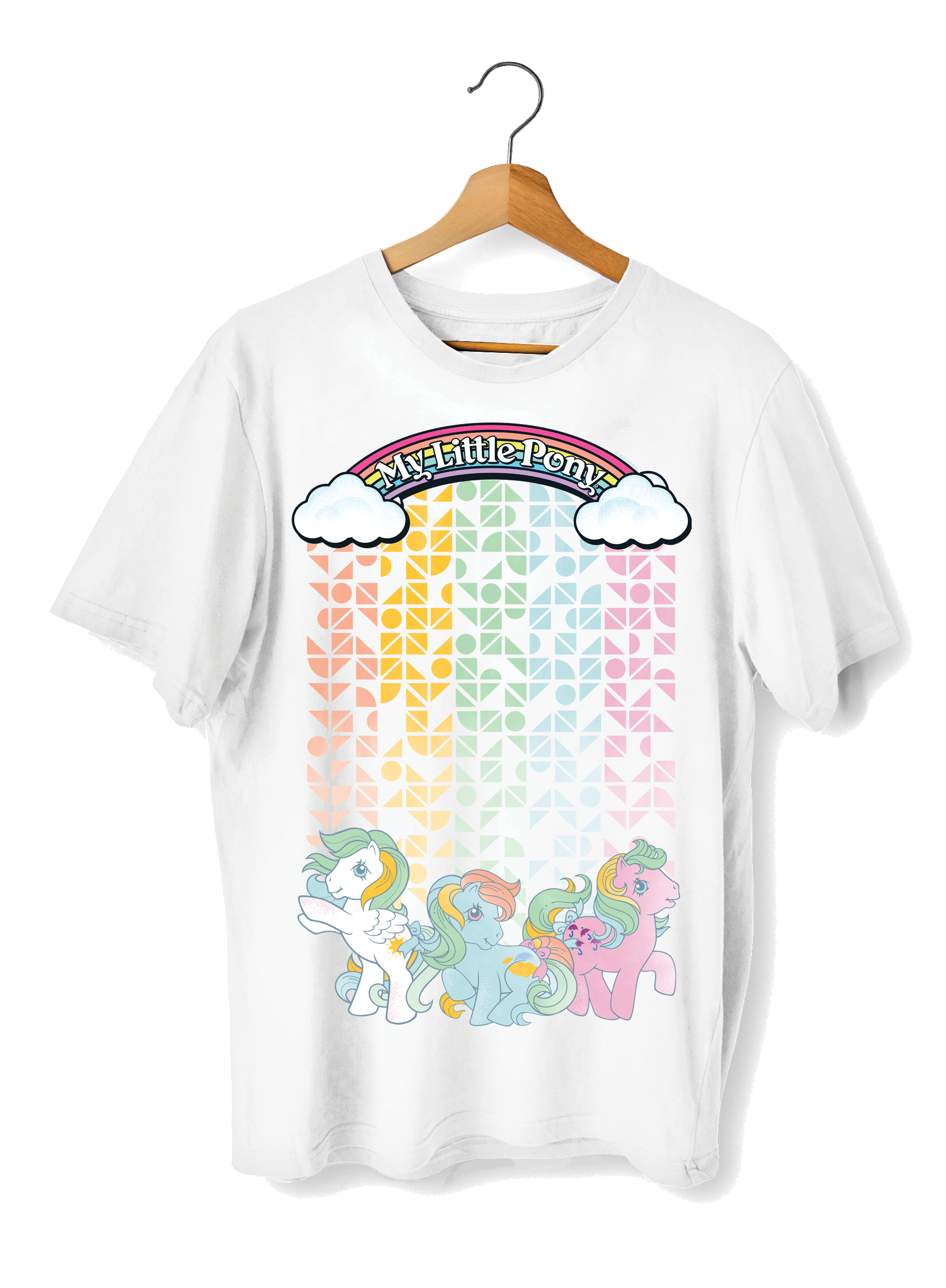 Rainbow Colours Oversized T-Shirt