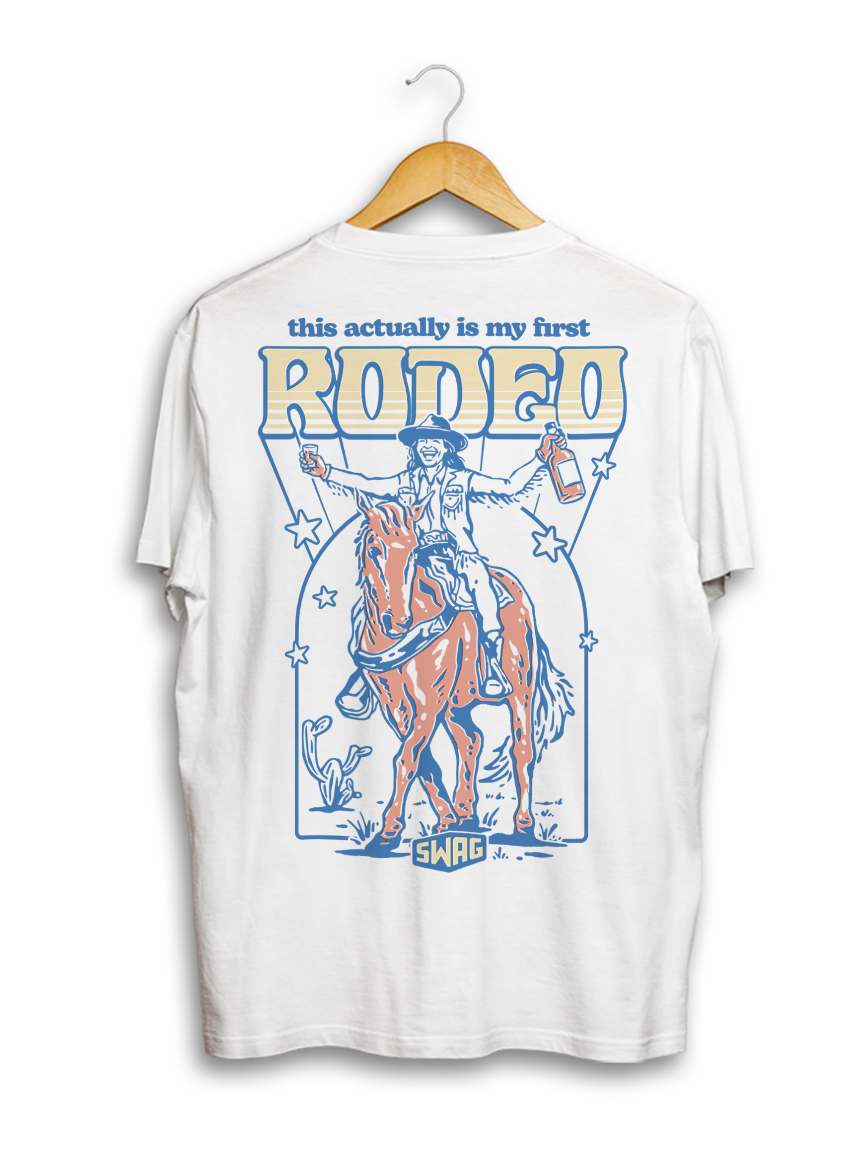 First Rodeo Oversized Unisex T-Shirt