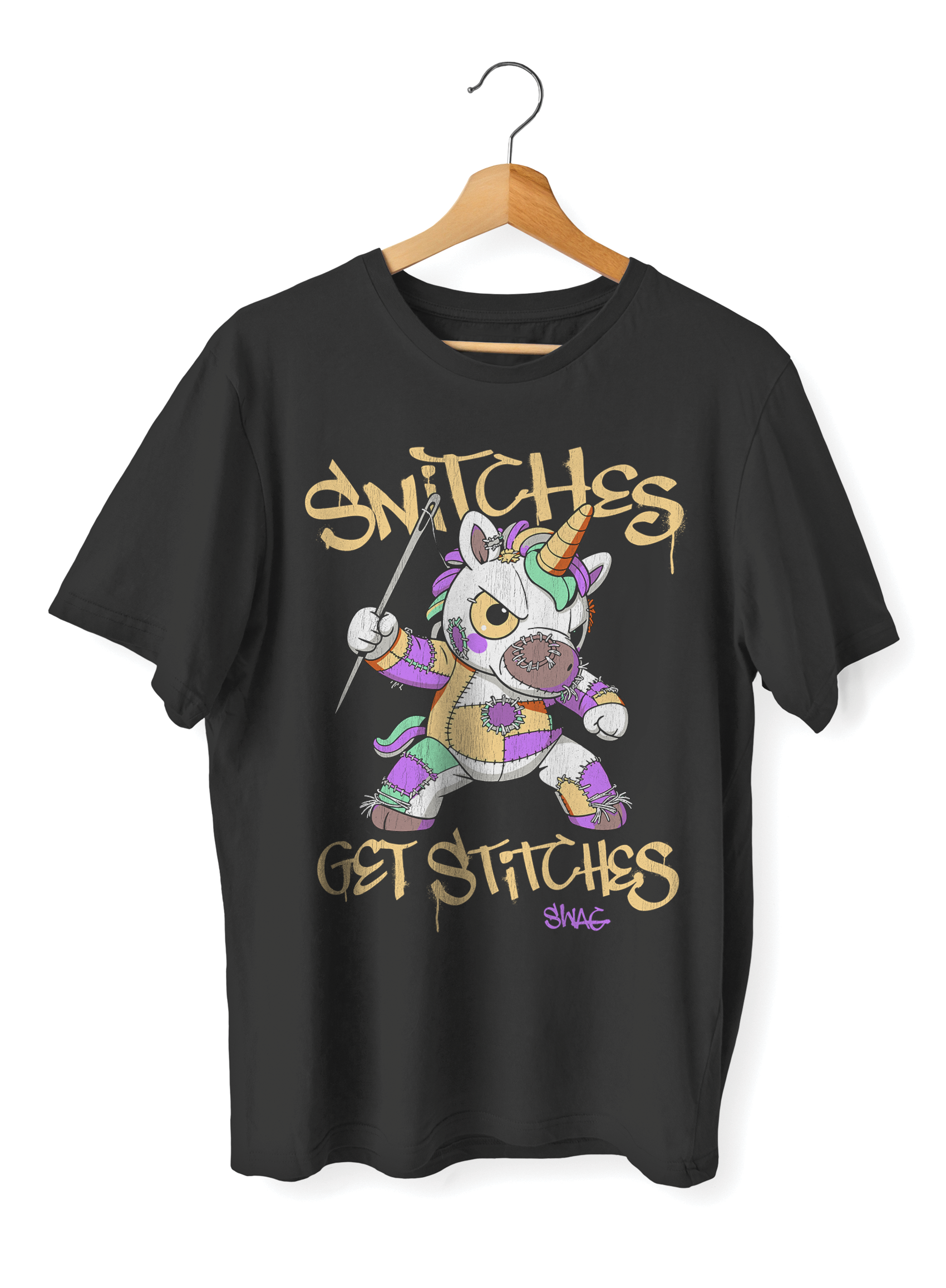 Snitches Unicorn Oversized Unisex T-Shirt