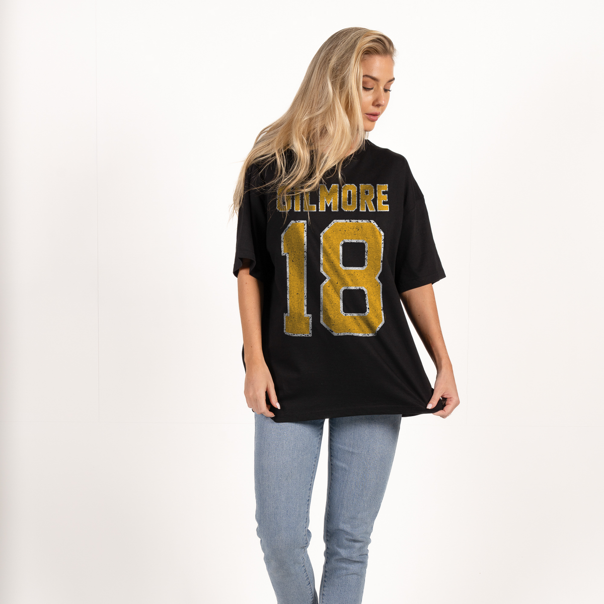 #18 Jersey Oversized T-shirt
