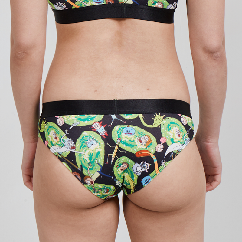 SWAG WOMEN'S RICK & MORTY BIKINI BRIEF - PORTAL