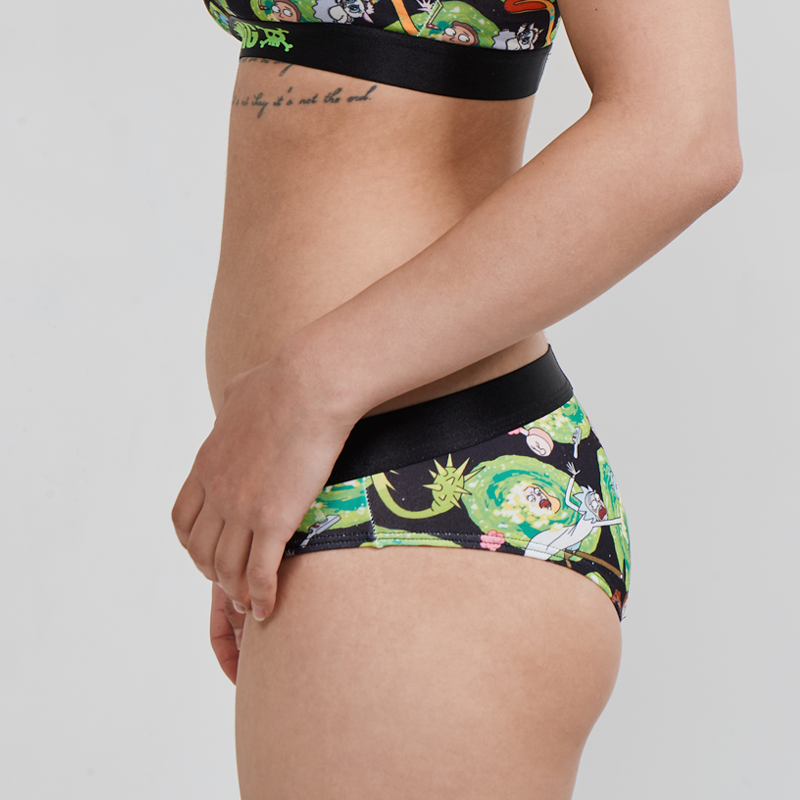 SWAG WOMEN'S RICK & MORTY BIKINI BRIEF - PORTAL