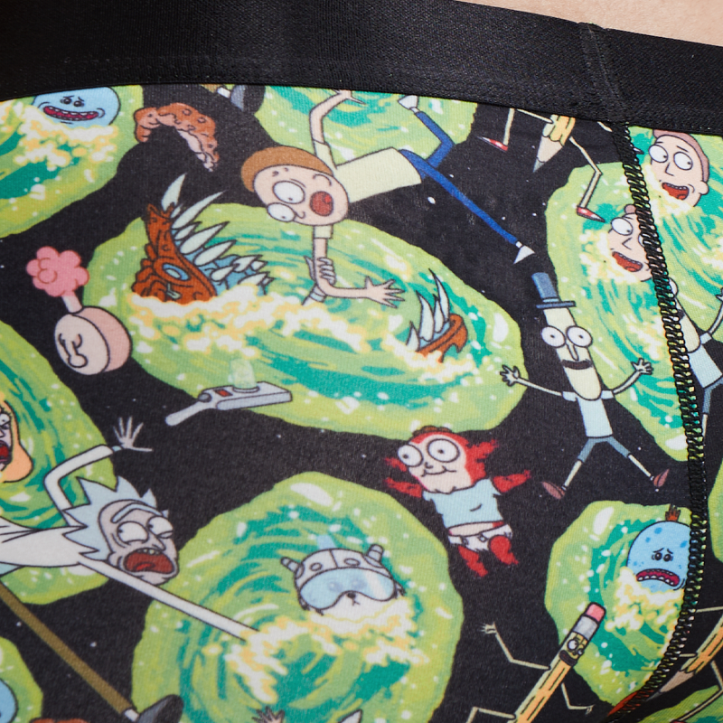 SWAG WOMEN'S RICK & MORTY BOY SHORT - PORTAL