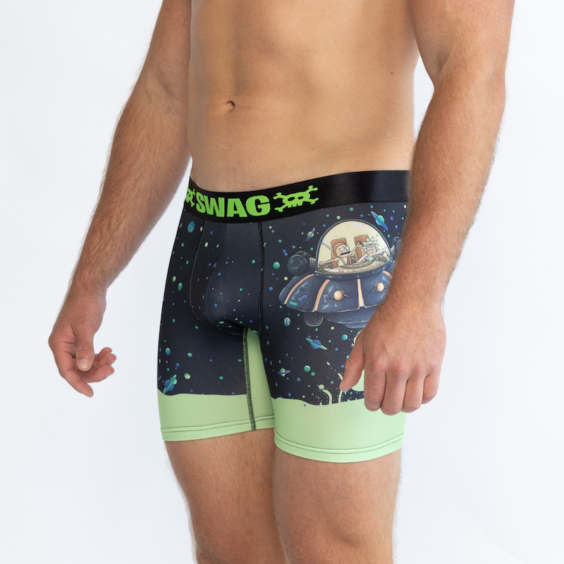 SWAG RICK & MORTY BOXERS - UFO