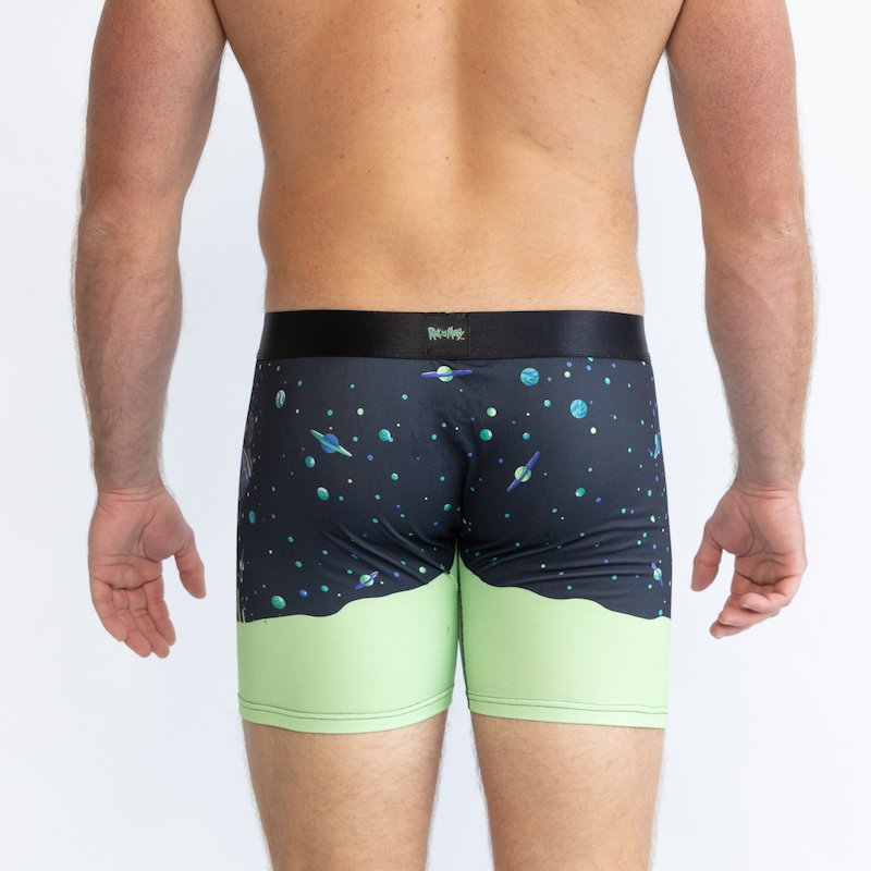 SWAG RICK & MORTY BOXERS - UFO