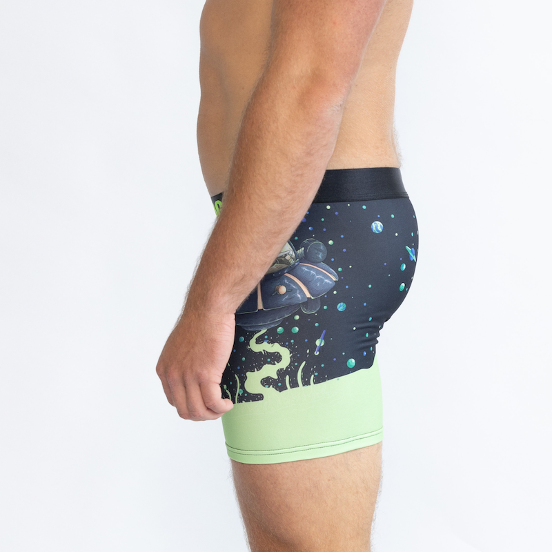 SWAG RICK & MORTY BOXERS - UFO