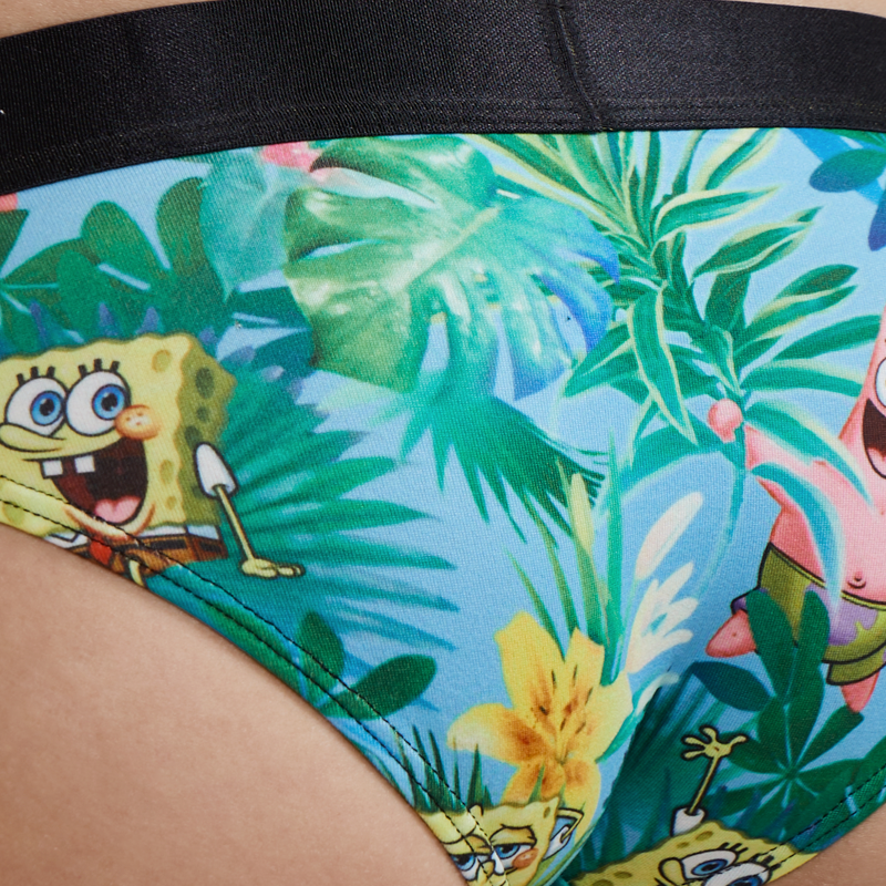 SWAG WOMEN'S SPONGEBOB BIKINI BRIEF - TROPICAL