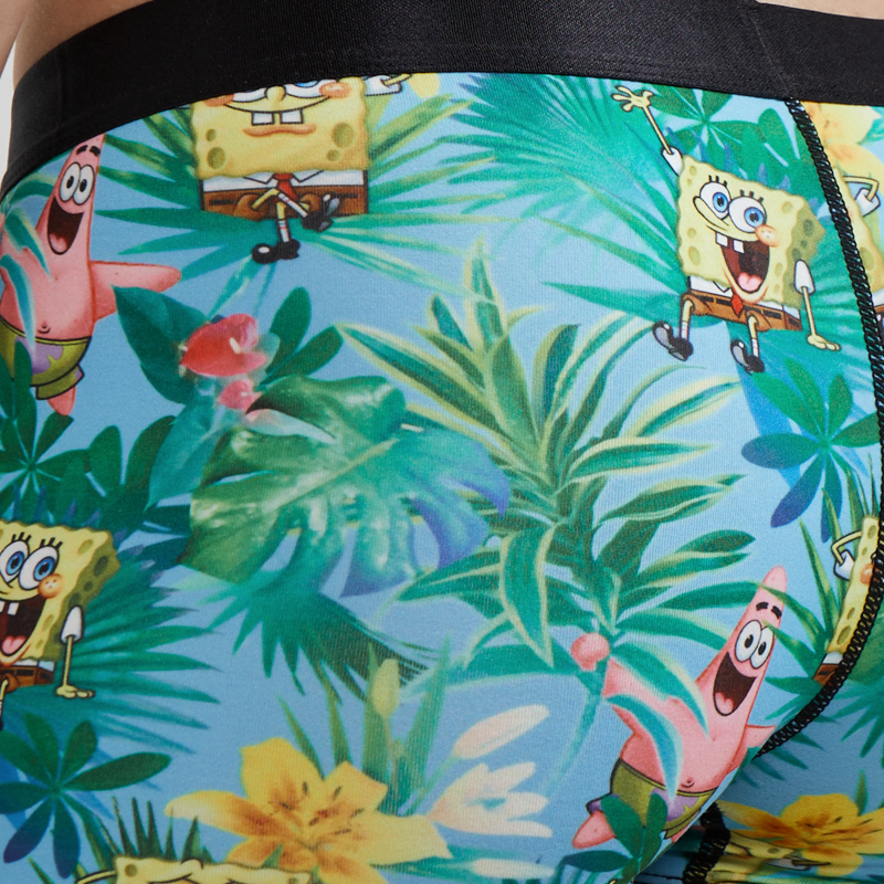 SWAG WOMEN'S SPONGEBOB BOY SHORT - TROPICAL