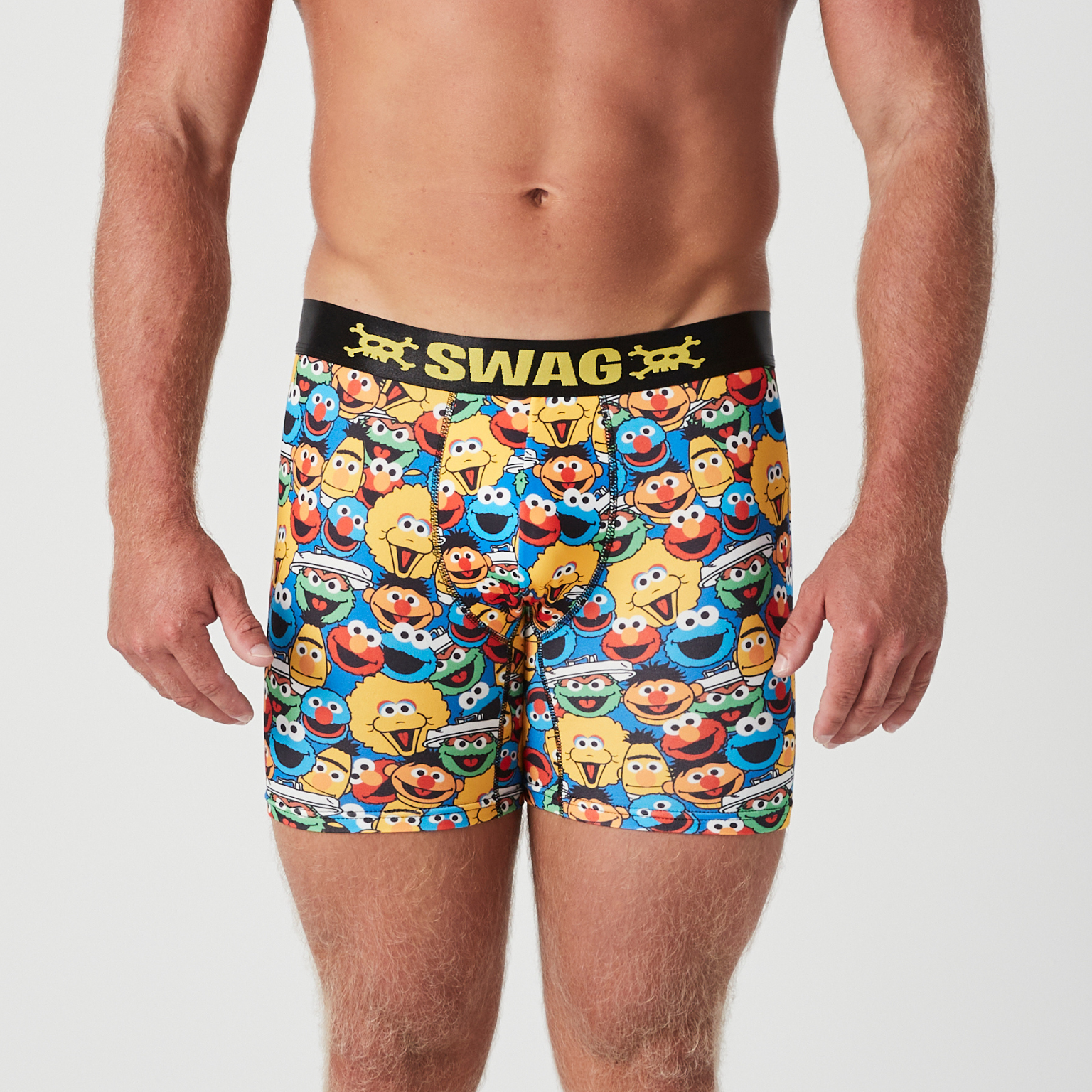 SWAG SESAME STREET BOXERS - ALL CHARACTERS