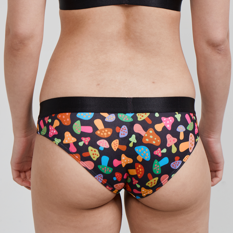 SWAG WOMEN'S MAGIC MUSHROOMS BIKINI BRIEF