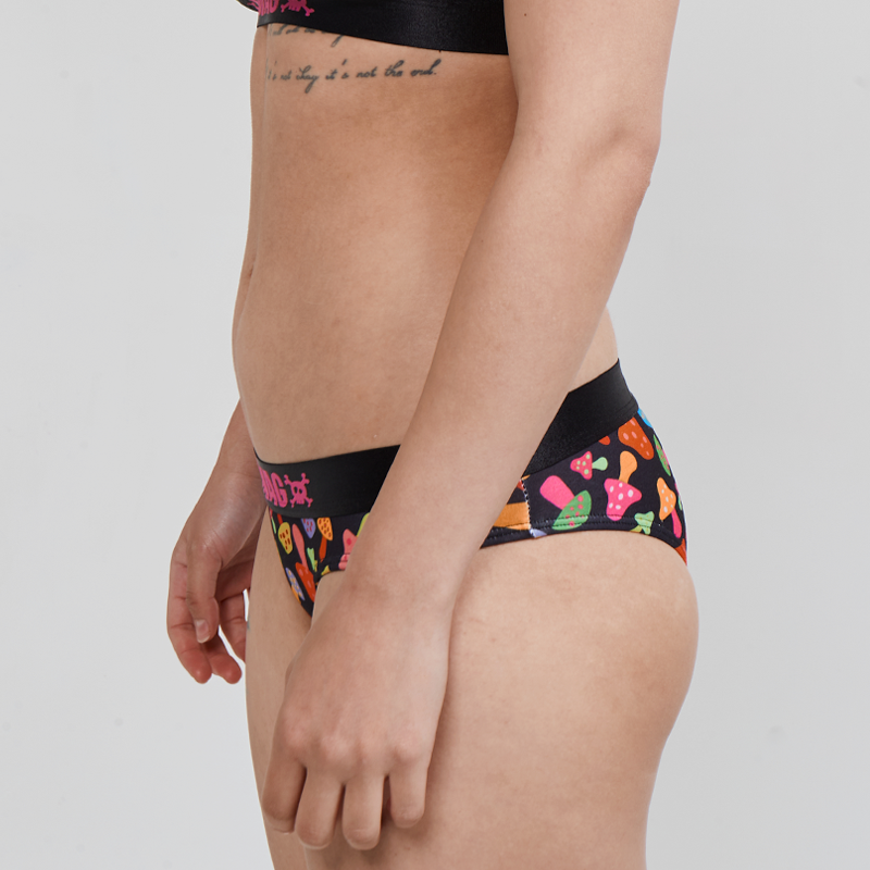 SWAG WOMEN'S MAGIC MUSHROOMS BIKINI BRIEF