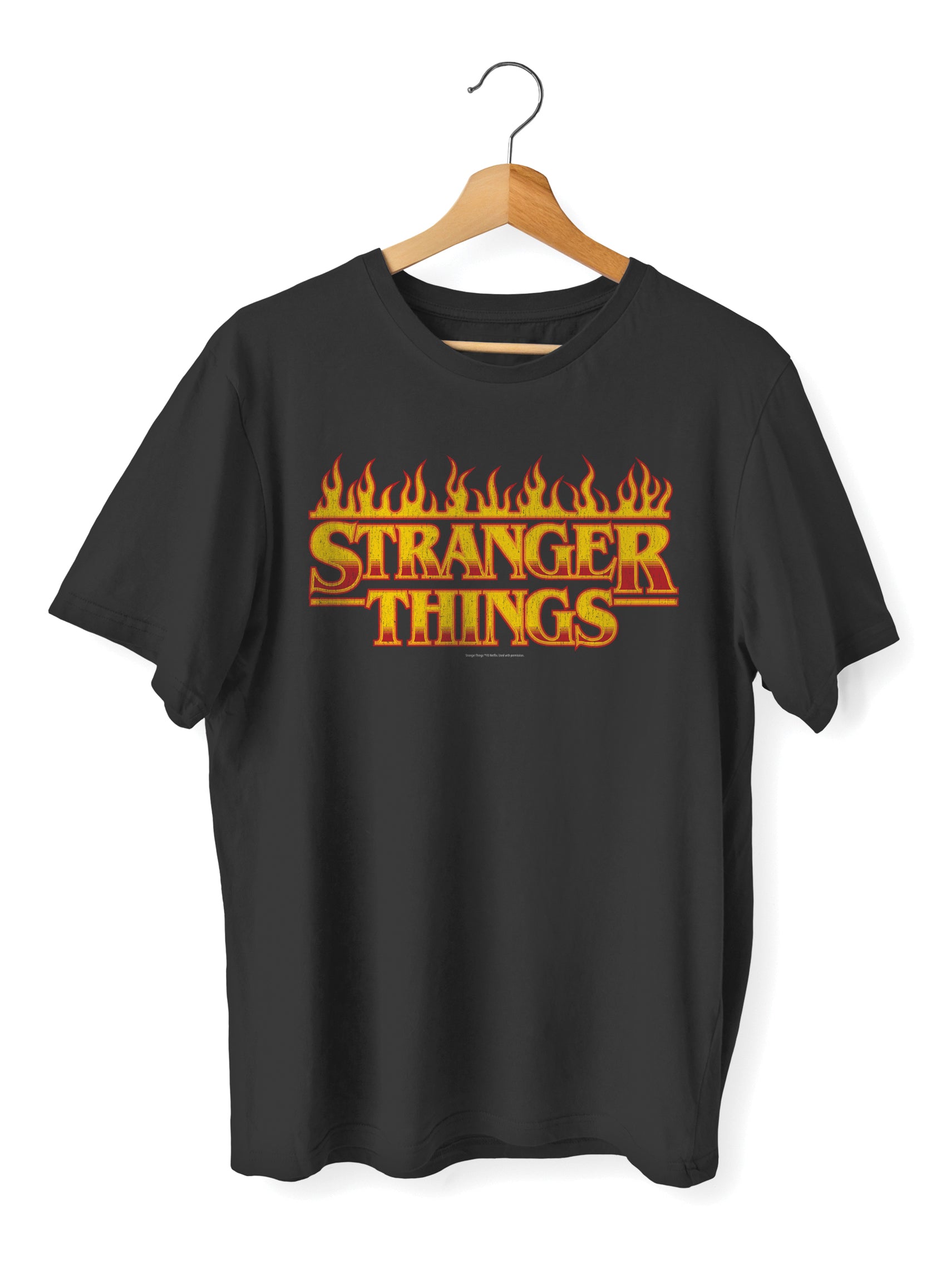 SWAG UNISEX OVERSIZE T-SHIRT - STRANGER THINGS - LOGO