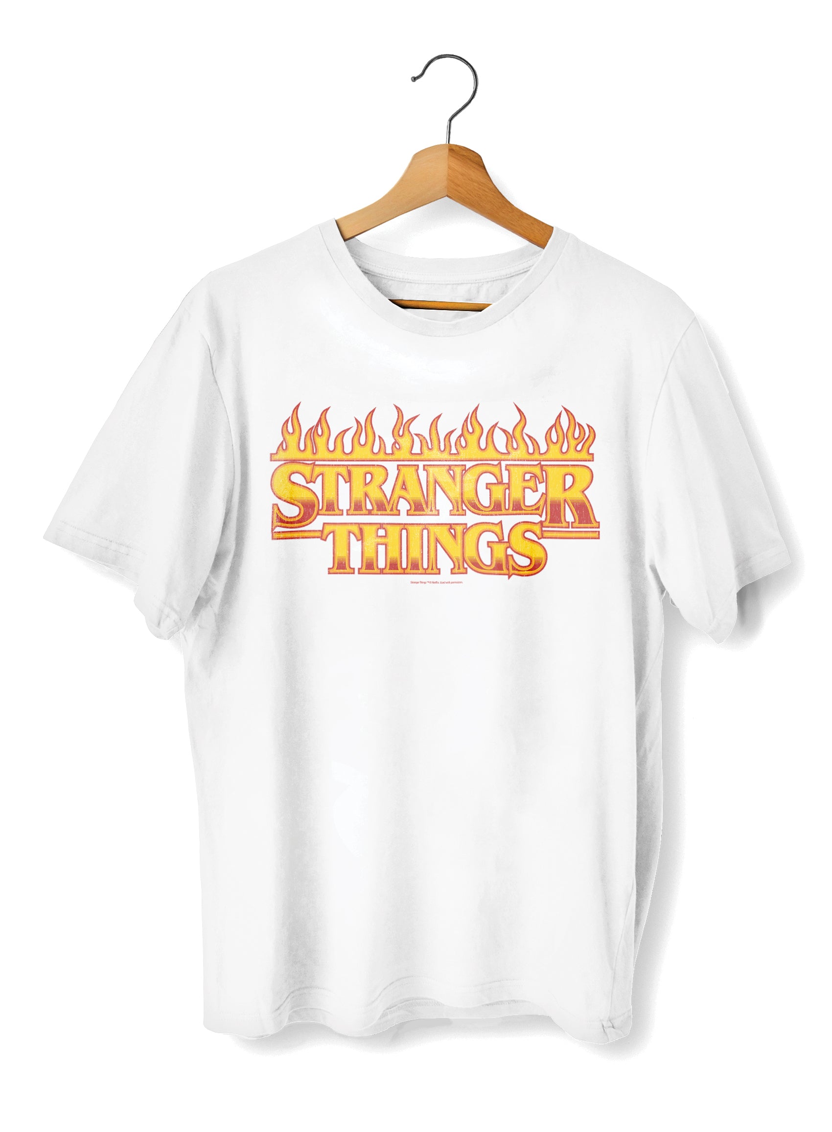 SWAG UNISEX OVERSIZE T-SHIRT - STRANGER THINGS - LOGO