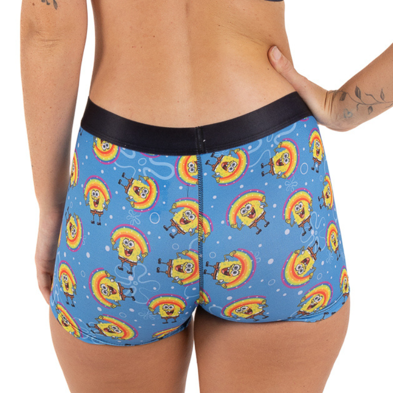Spongebob Rainbow Boy Short