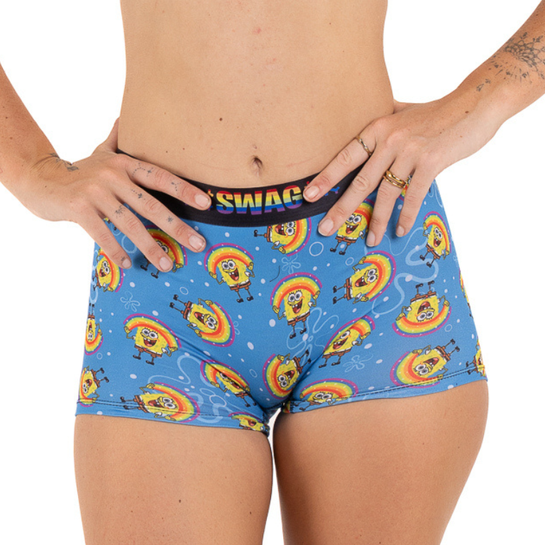 Spongebob Rainbow Boy Short