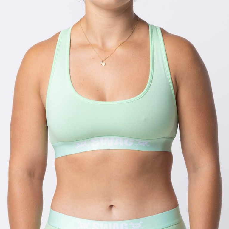 Atomic Green Unbasic Crop Top