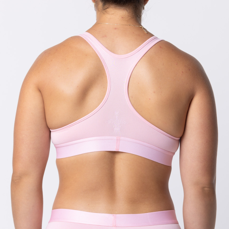 Atomic Pink Unbasic Crop Top
