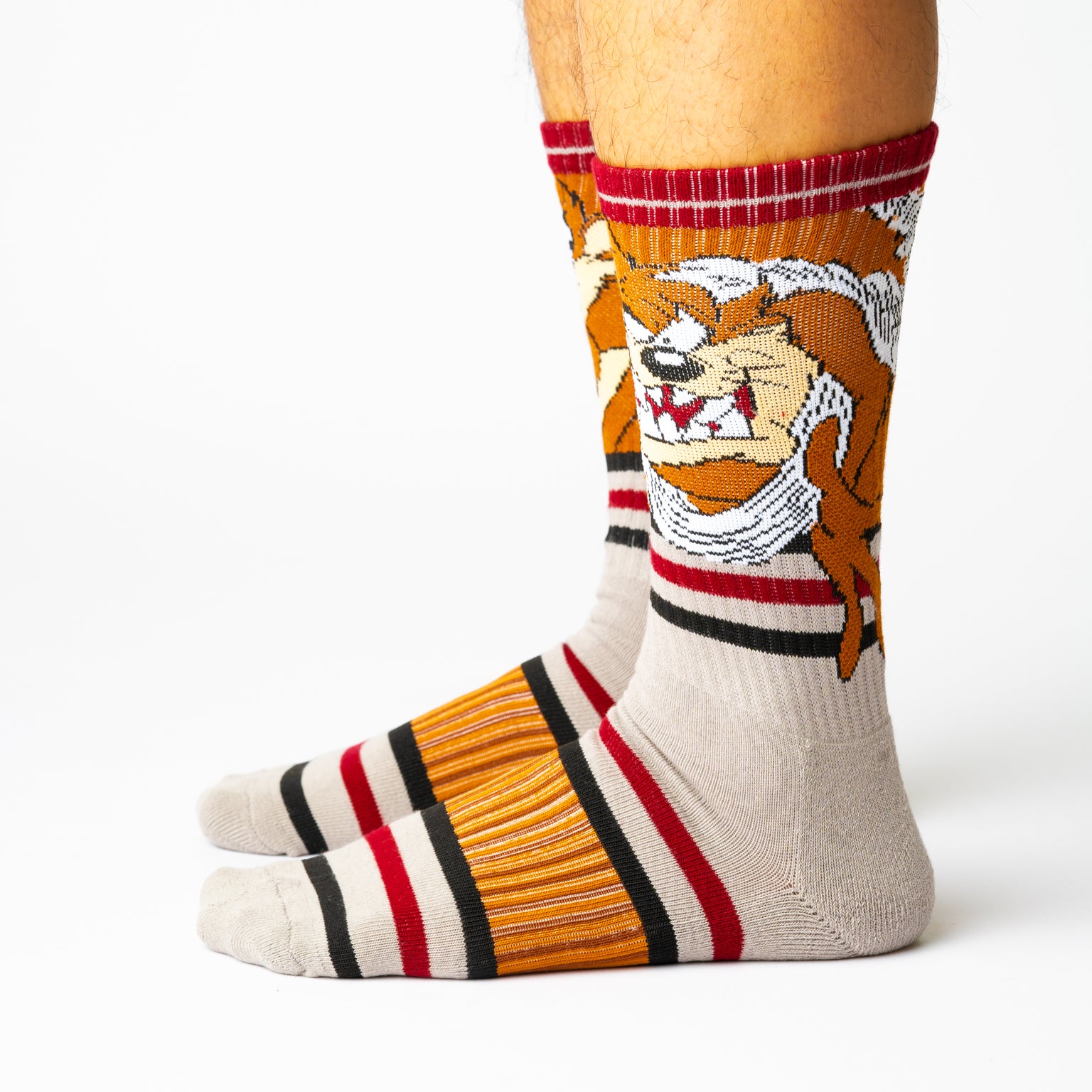 SWAG LOONEY TUNES SPORTS SOCKS - TAZ DEVIL