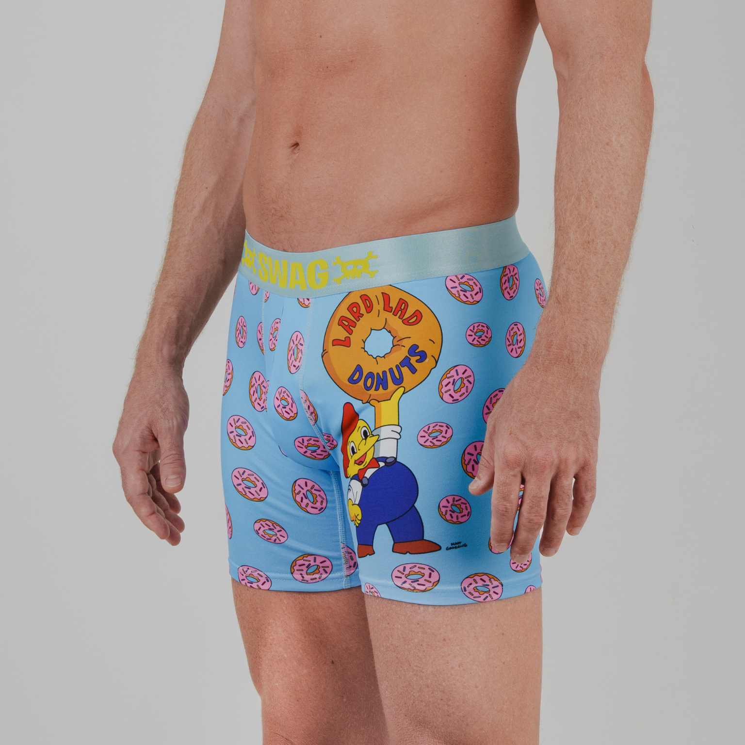 SWAG THE SIMPSONS BOXERS - LARD LAD