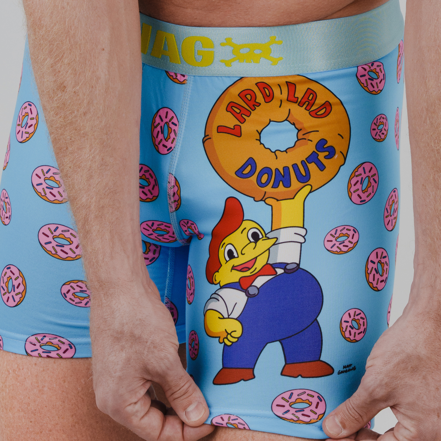 SWAG THE SIMPSONS BOXERS - LARD LAD