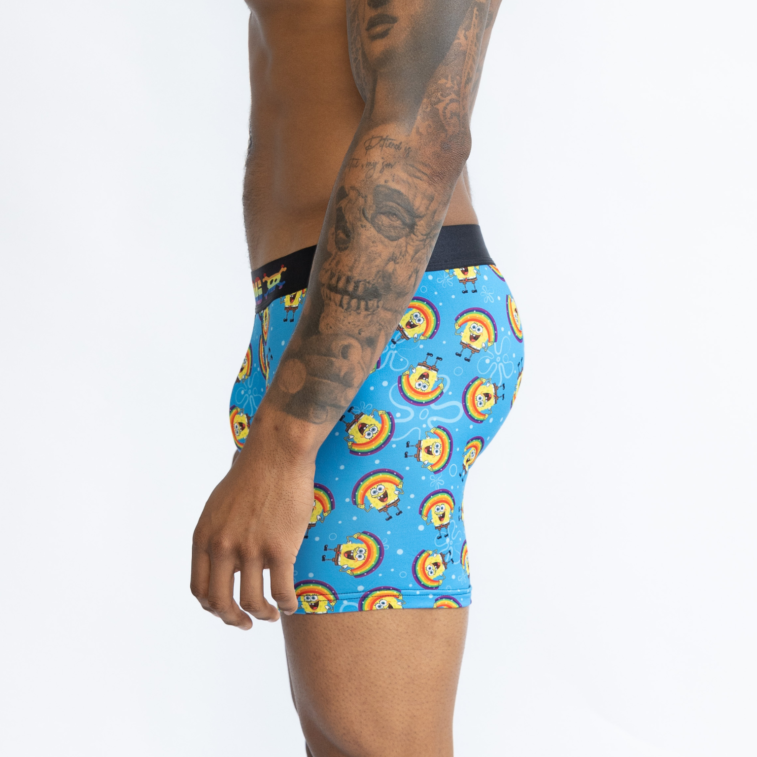 SWAG SPONGEBOB BOXERS - RAINBOW
