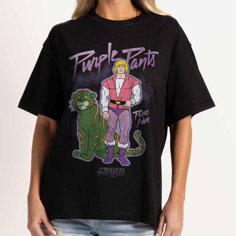 Purple Pant Oversized Unisex T-shirt