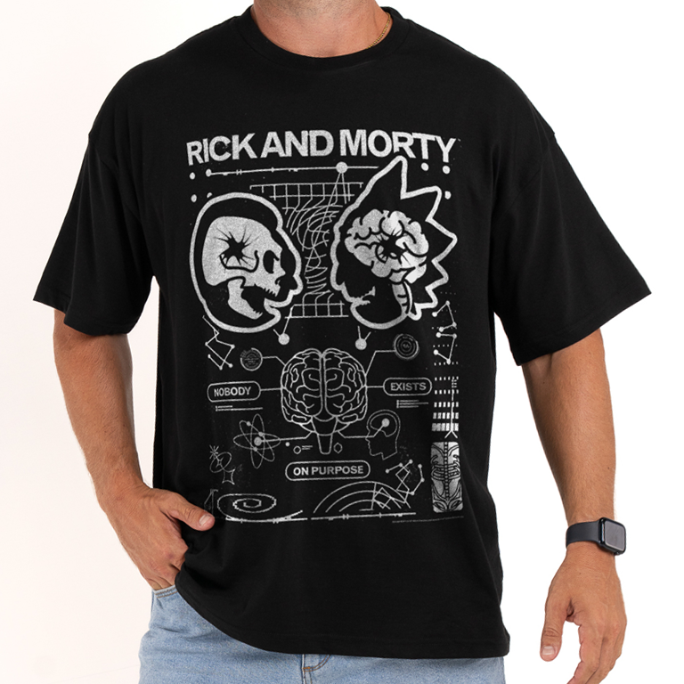 Nobody Exists On Purpose Oversized T-shirt