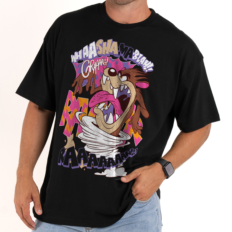 Taz Spin Oversized T-Shirt