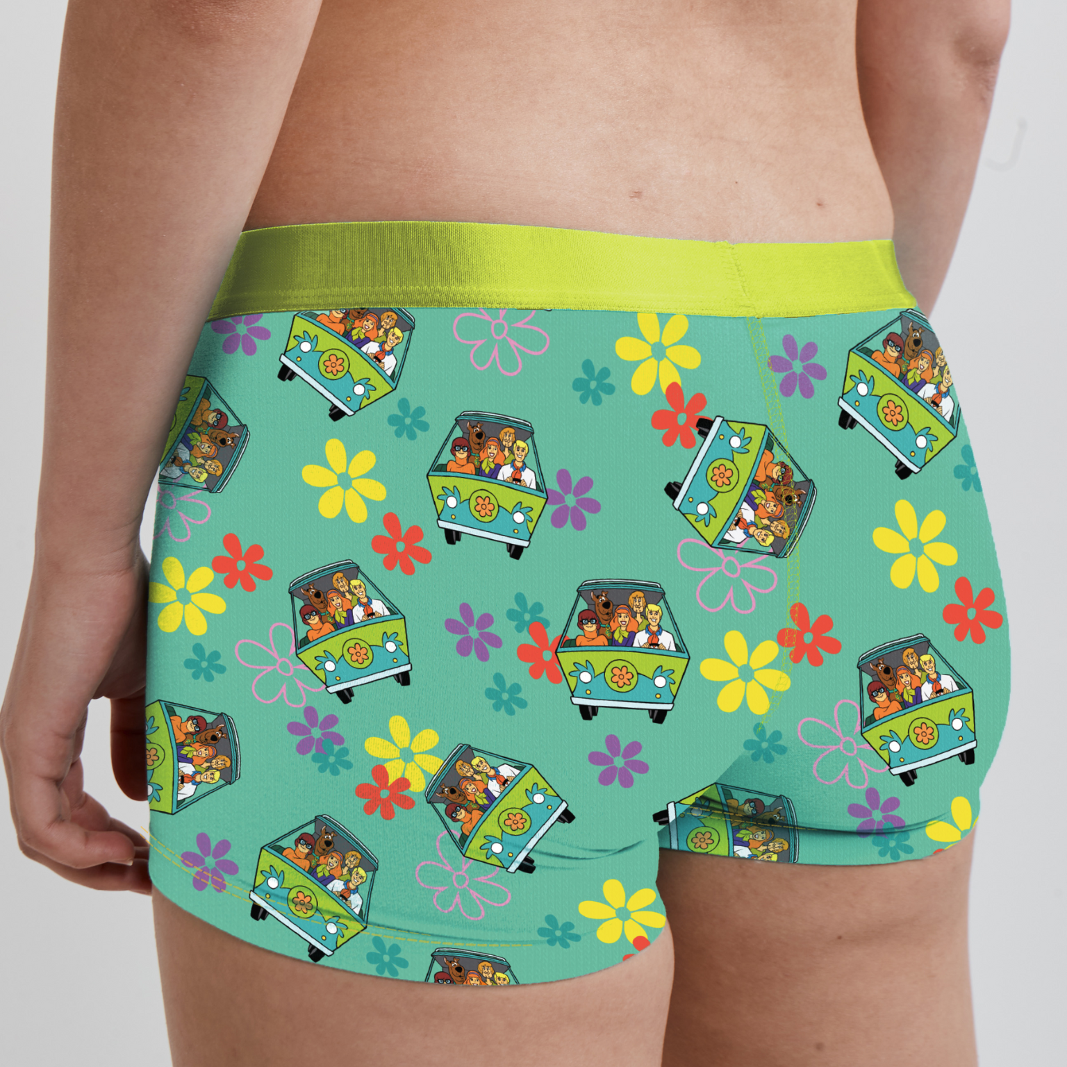 SWAG WOMEN'S SCOOBY DOO BOY SHORT - MYSTERY MACHINE